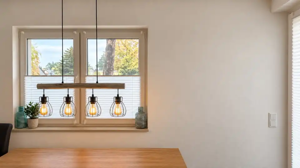 Beispiel: Bild mit Schriftzug HOME an der Wand